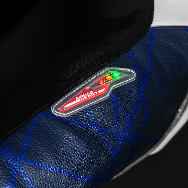 RR Blue AR – 2pc Leather Suit - Airbag Ready®