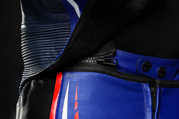 RR Blue AR – 2pc Leather Suit - Airbag Ready®