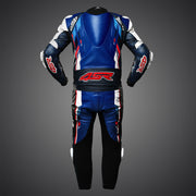 RR Blue AR – 2pc Leather Suit - Airbag Ready®