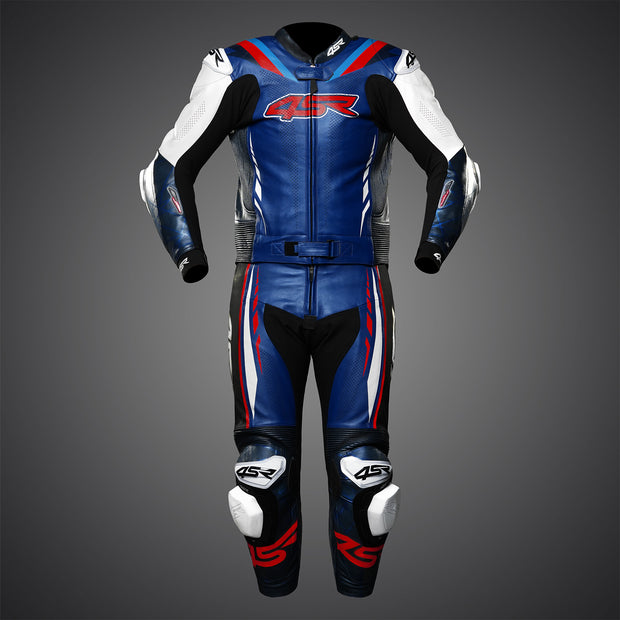 RR Blue AR – 2pc Leather Suit - Airbag Ready®