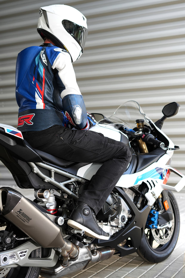 RR Blue AR – 2pc Leather Suit - Airbag Ready®