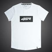 T-Shirt Logo Carbon White