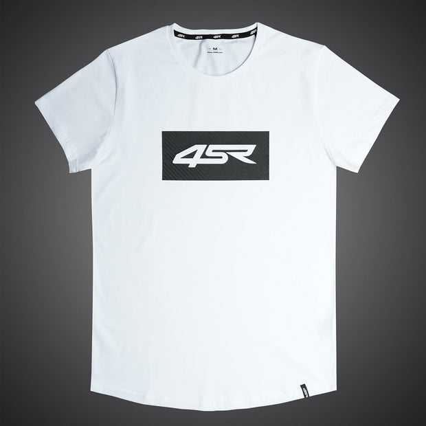T-Shirt Logo Carbon White