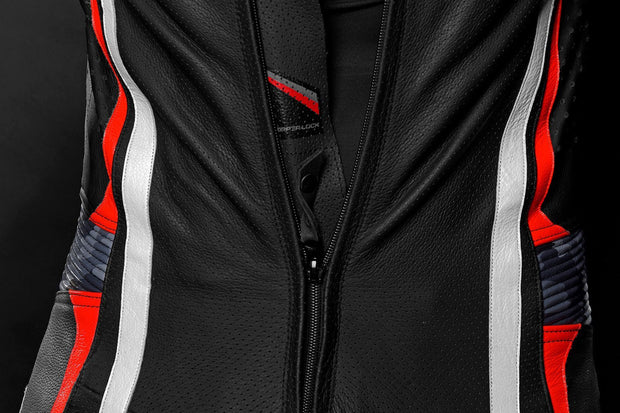 Racing Replica Smrz Motorcycle Suit – Men's High-Performance Leather Suit
