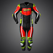 4SR RR Evo III Neon - 2pc Motorcycle Suit