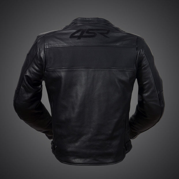 Hooligan Black Velvet - Leather Motorcycle Jacket