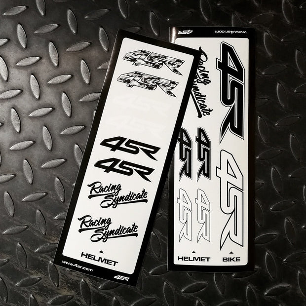 4SR Sticker Pack – Customizable Stickers for Motorcycles Accessories
