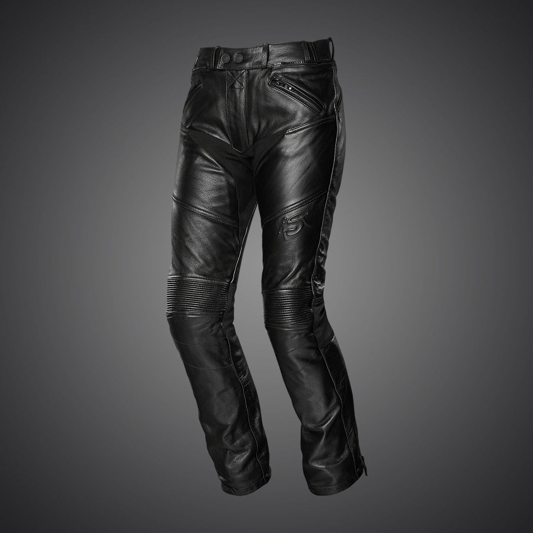 Leather and textile motorcycle pants kevlar jeans