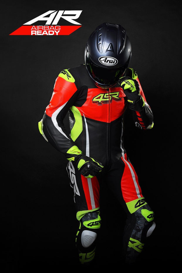 4SR Racing Neon AR - Airbag Ready Race Suit