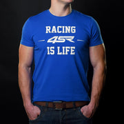 4SR Leather Belt - Embossed Racing Syndicate Logo