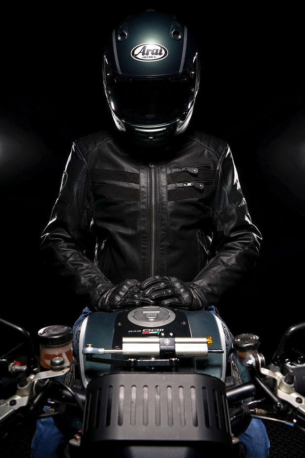 Cool Evo - Leather Jacket - Vintage Style with Modern Protection