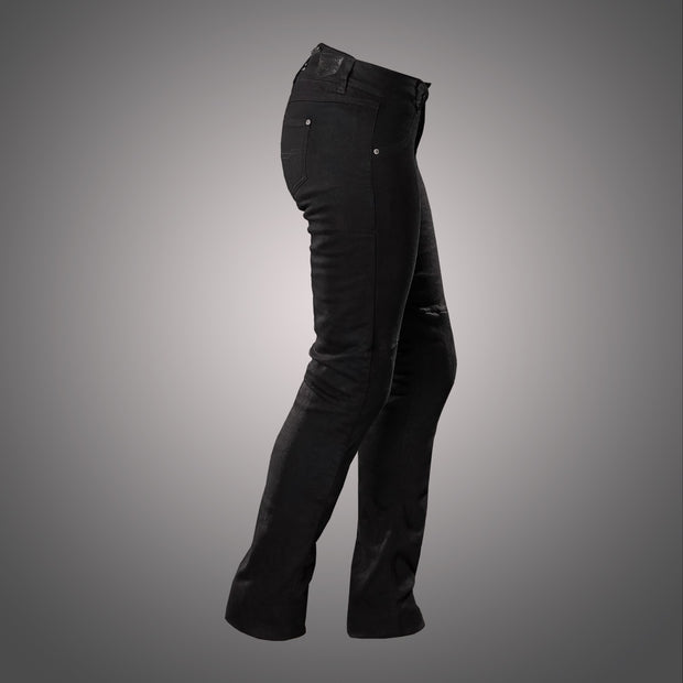 4SR GTS Lady Black - Kevlar Motorcycle Jeans – Sporty Style & Comfort